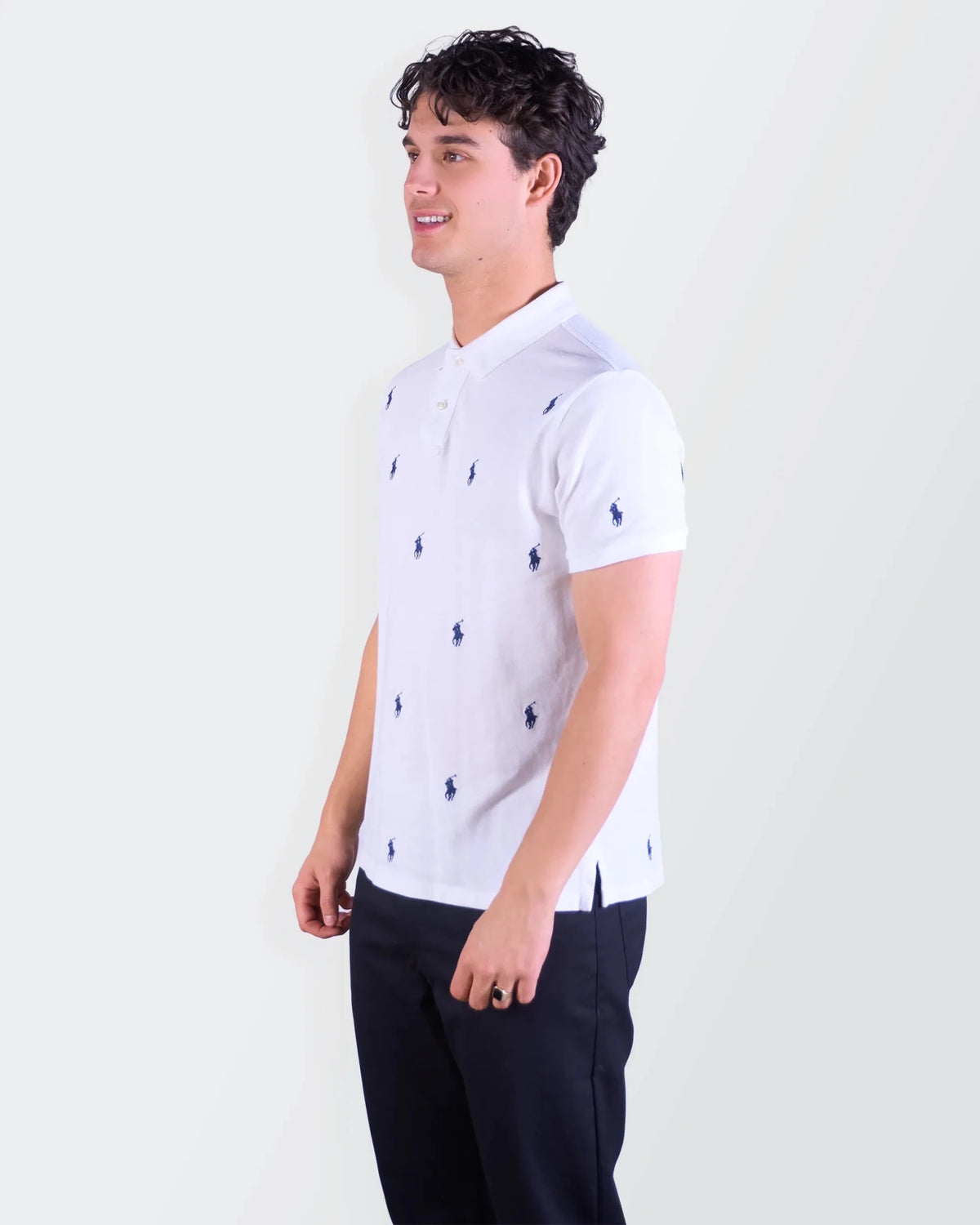 Ralph Lauren White Polo Shirt M