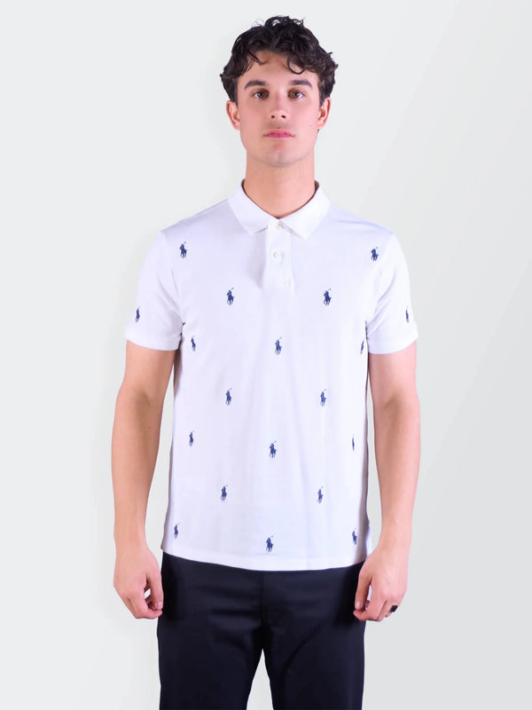 Ralph Lauren White Polo Shirt M