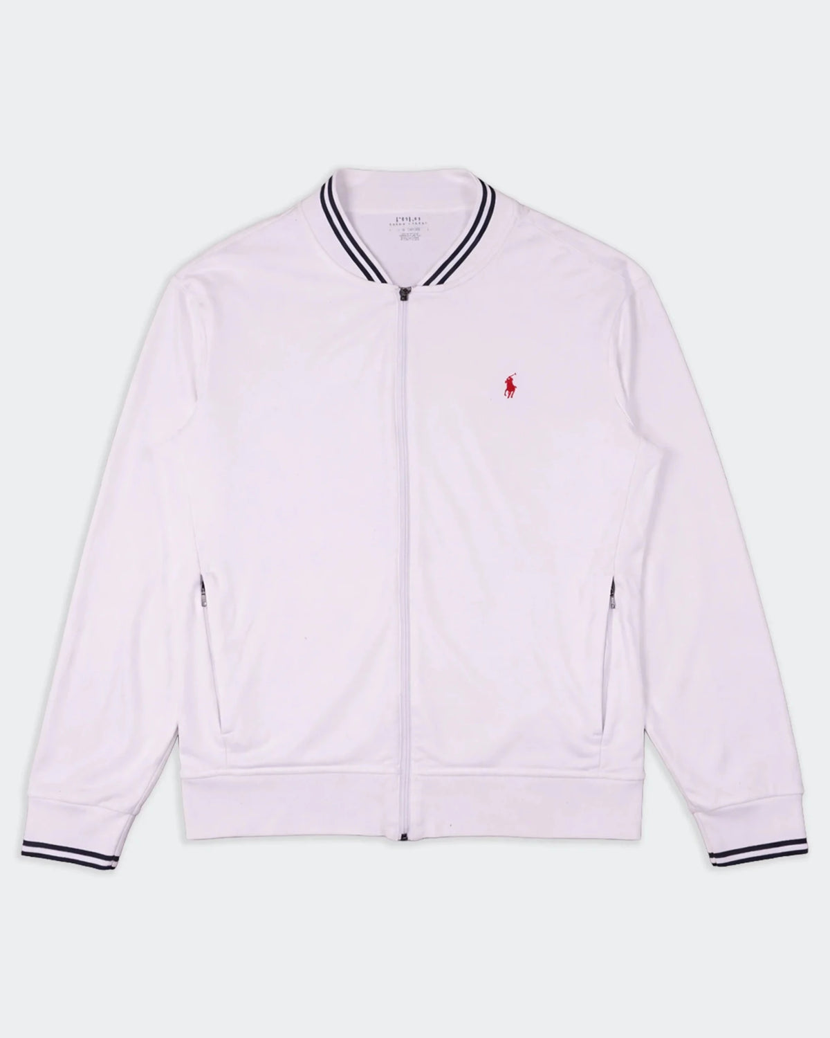 Ralph Lauren White Track Jacket - L