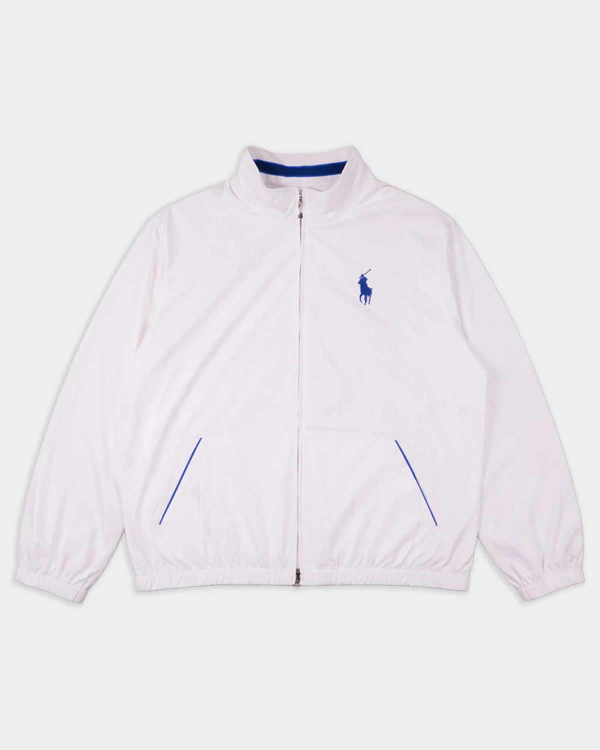 Ralph Lauren White Windbreaker Jacket - XXL