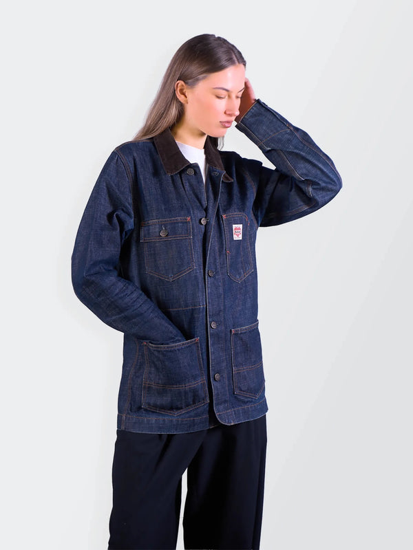 Rare Carhartt Blue Chore Coat M Denim