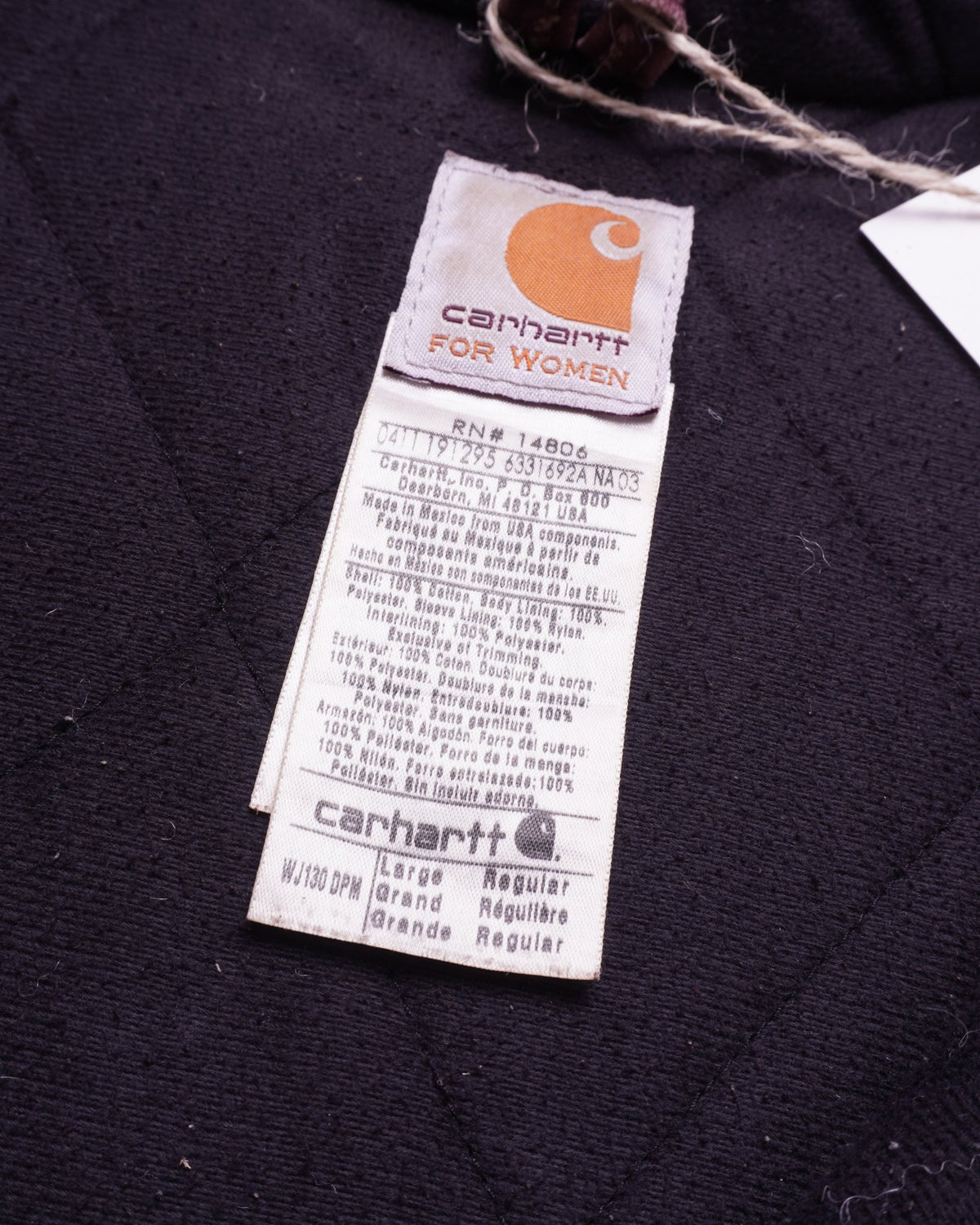 Rare Carhartt Purple Active Jacket M