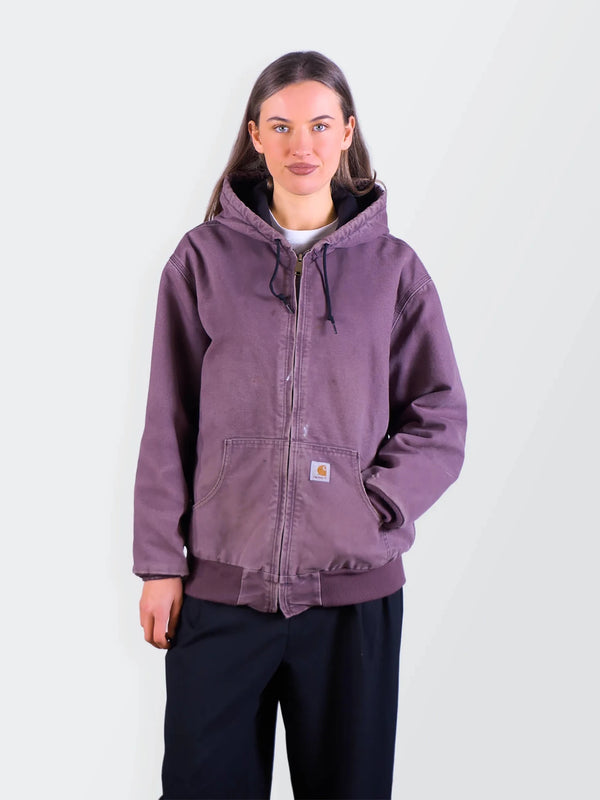 Rare Carhartt Purple Active Jacket M