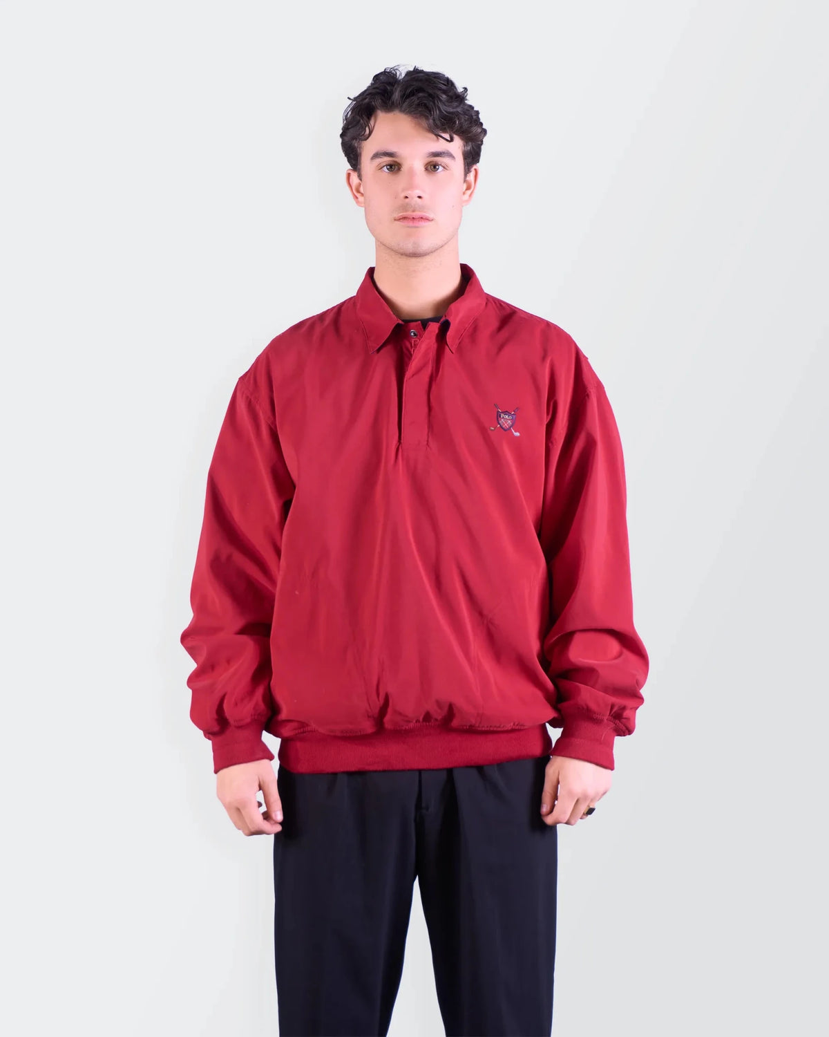 Rare Ralph Lauren 2000's Red Bomber Jacket - L