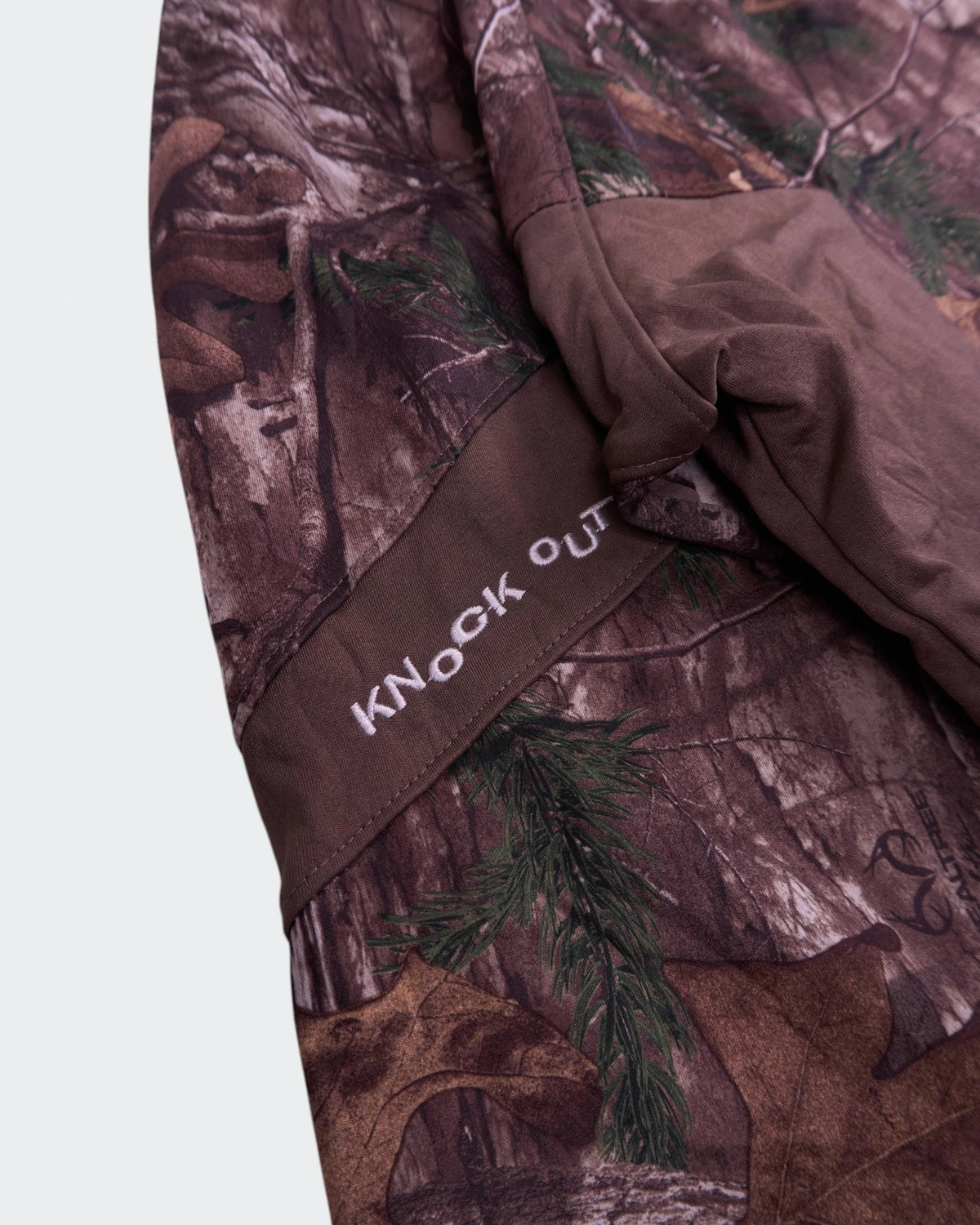 Realtree Style Camo Full - zip Hoodie - L