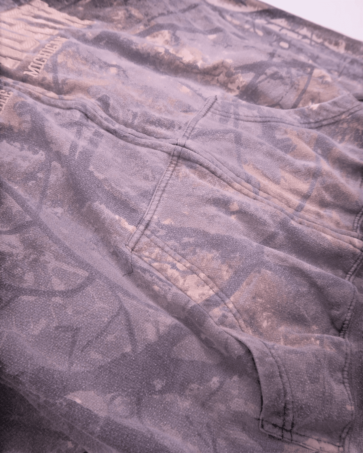 Realtree Style Camo Full - zip Hoodie - L