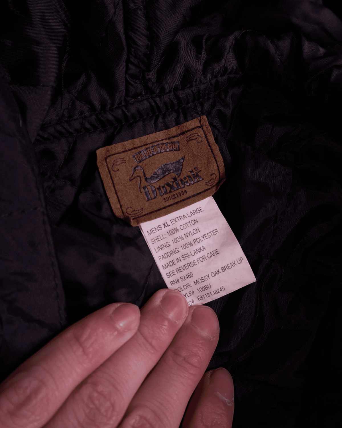 Realtree Style Camo Jacket - XL