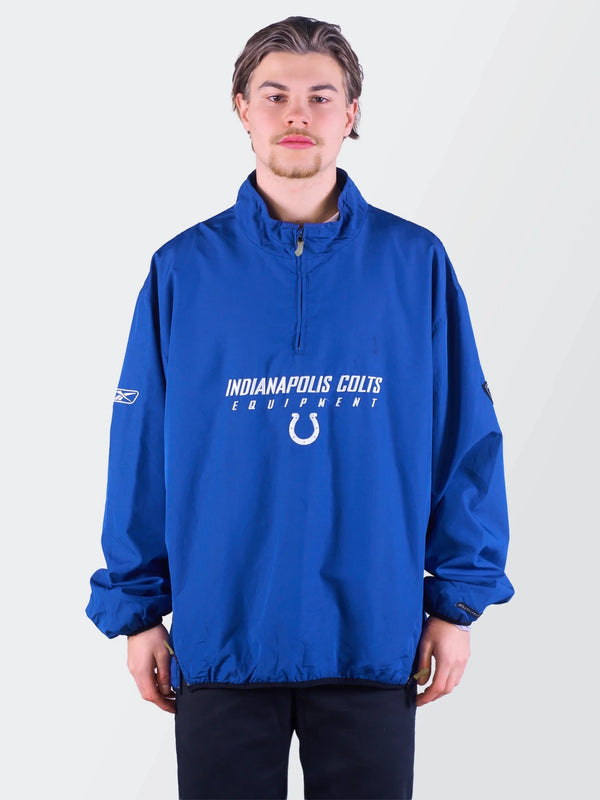 Reebok Blue Windbreaker Jacket - XL