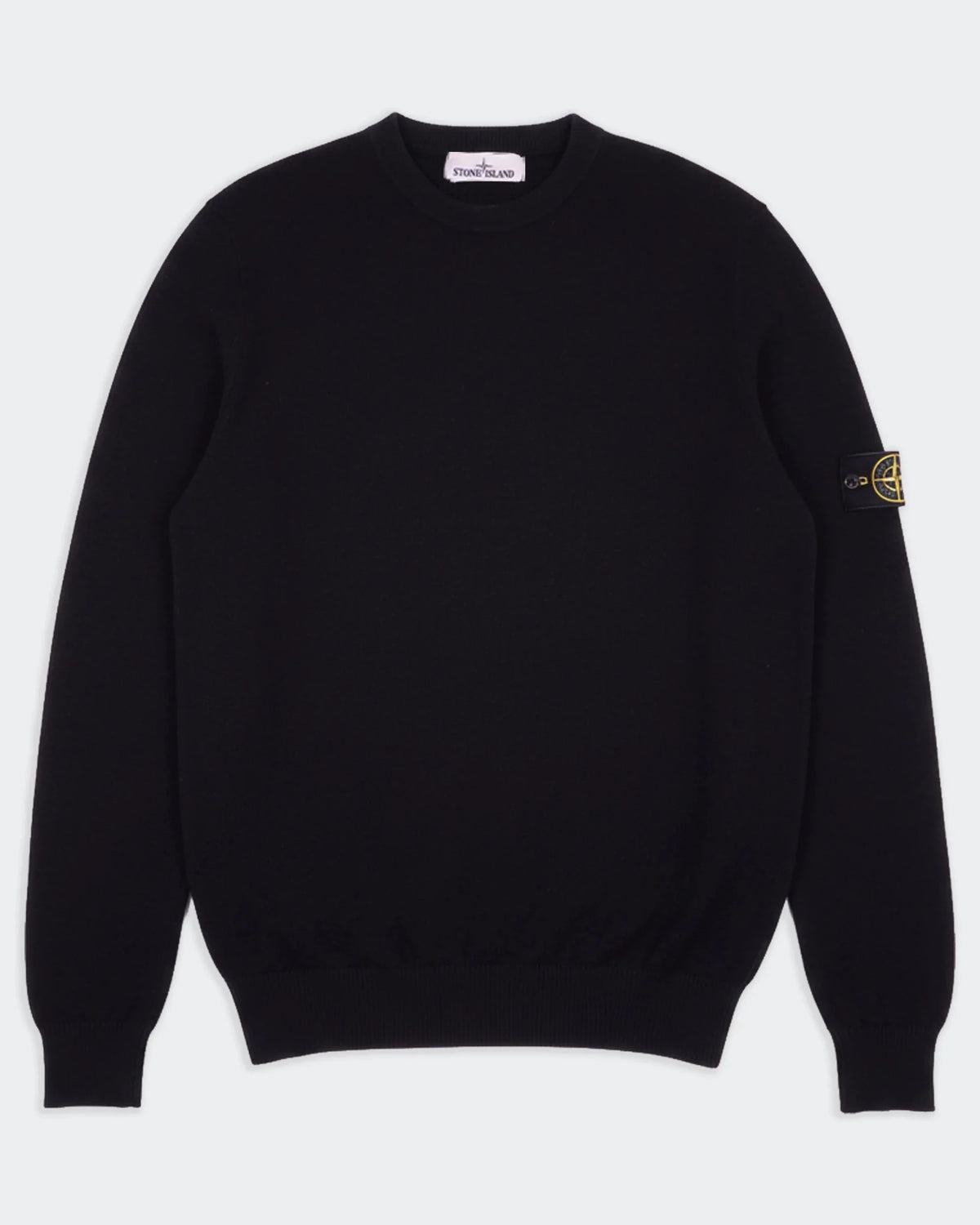 Stone Island Black Crewneck Sweater - XL