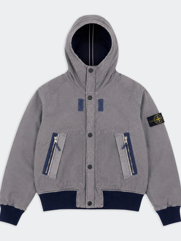 Stone Island Blue Bomber Jacket - M