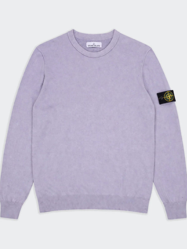 Stone Island Blue Crewneck Jumper - L