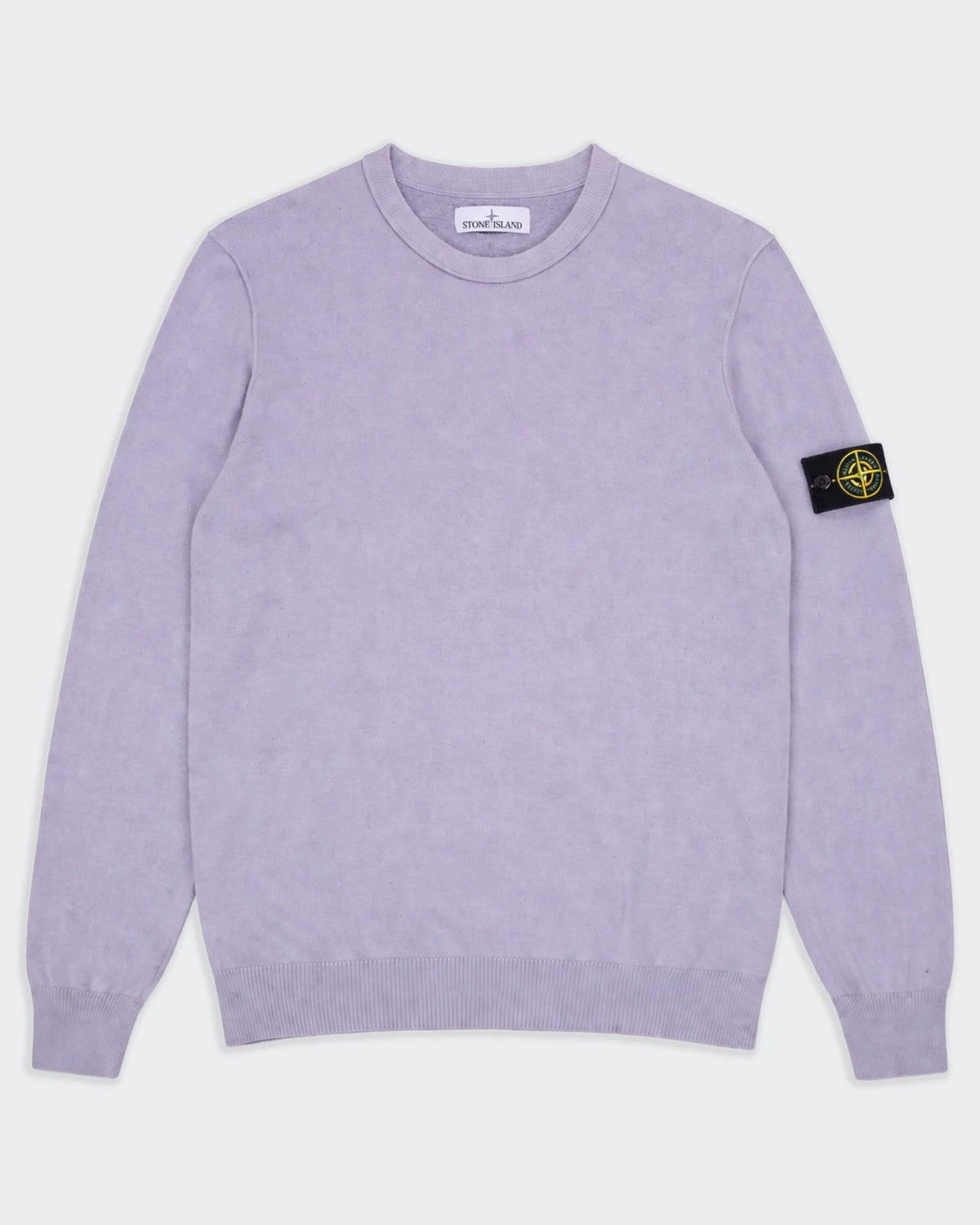 Stone Island Blue Crewneck Jumper - L