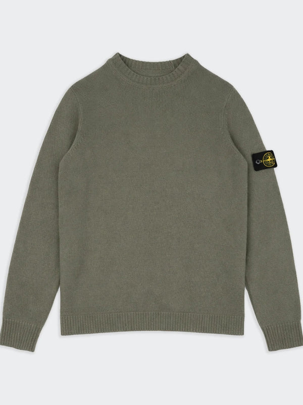 Stone Island Grey Crewneck Jumper - M