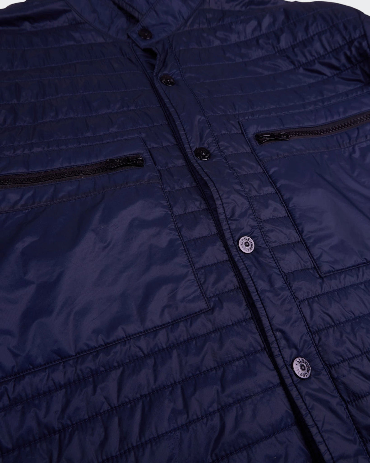 Stone Island Navy Puffer Jacket - XL