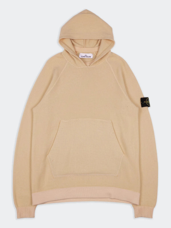 Stone Island Yellow Hoodie - L