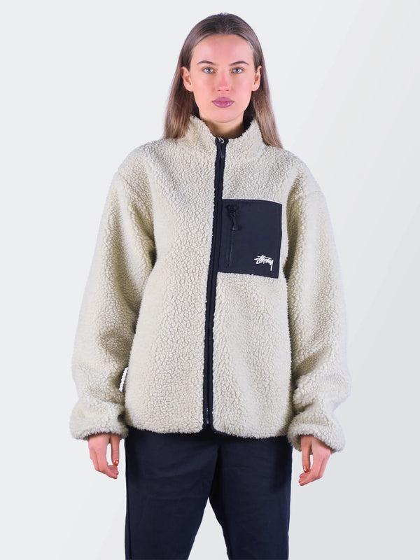 Stüssy Beige Reversible Jacket M