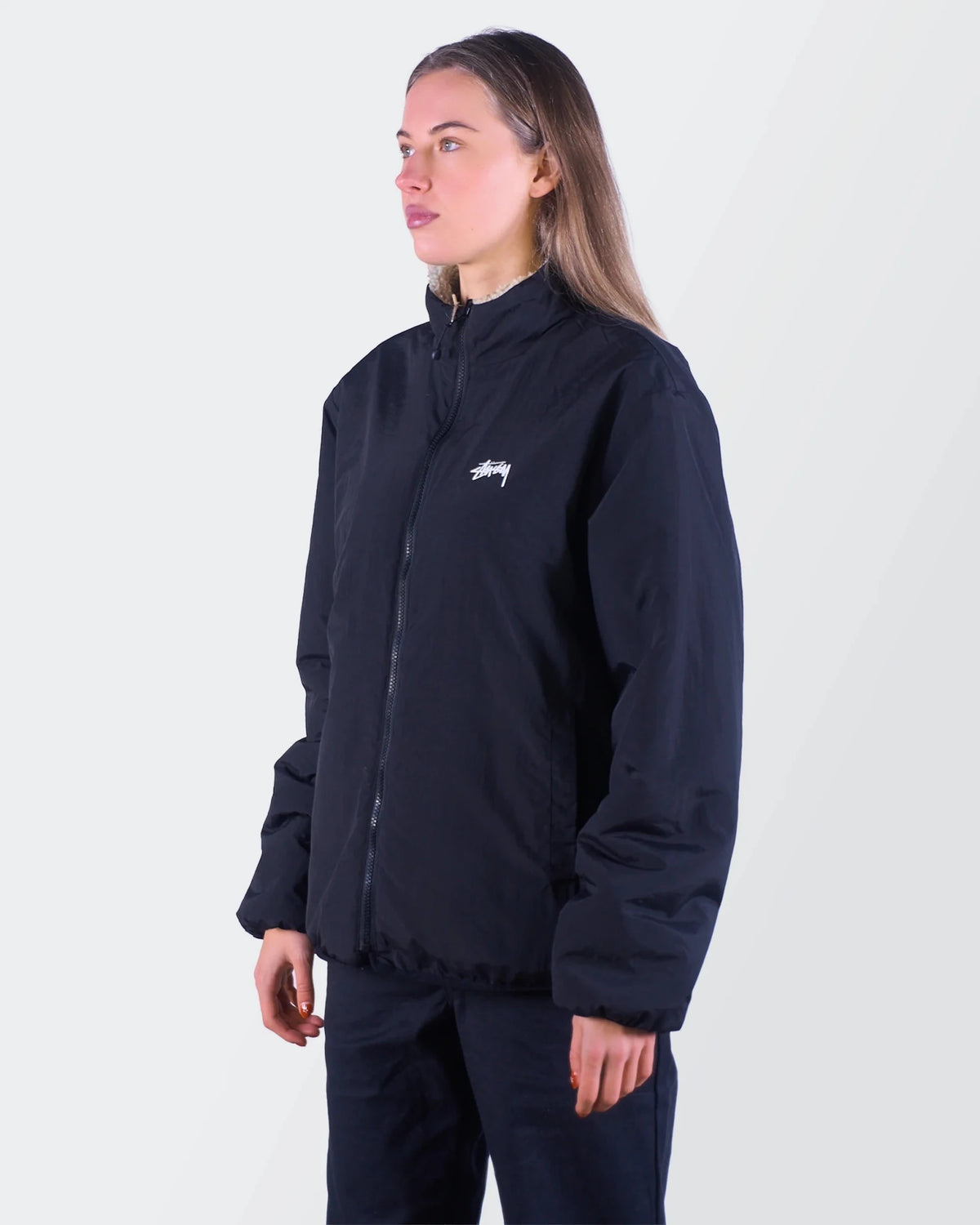 Stüssy Beige Reversible Jacket M