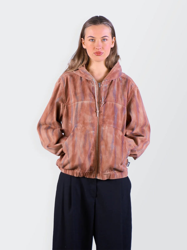 Stüssy Orange Bomber Jacket - M