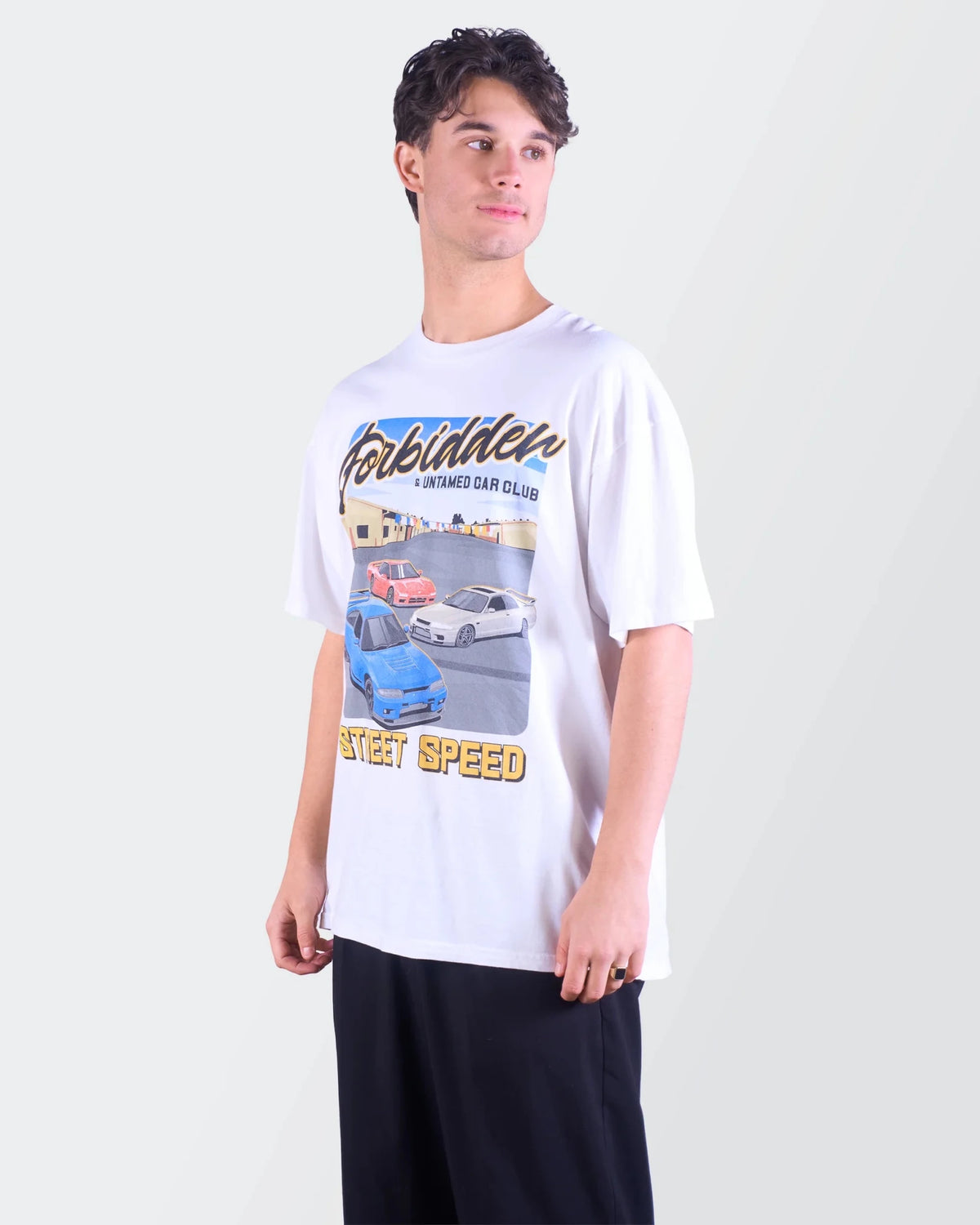 White T-shirt L